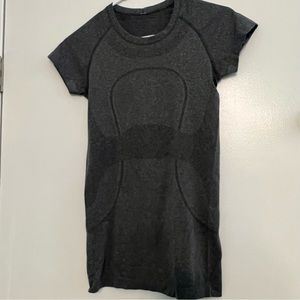 Dark Gray Swiftly Tech Short Sleeve Lululemon Top